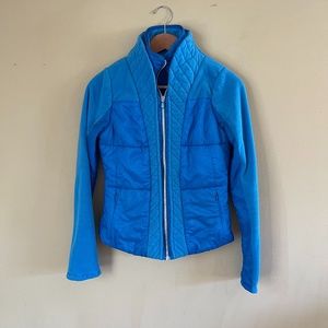 **SOLD** Lululemon blue jacket, Zipper, Quilted, Size 4